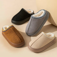 Cute&Comfy: Flausch-Plattformslipper